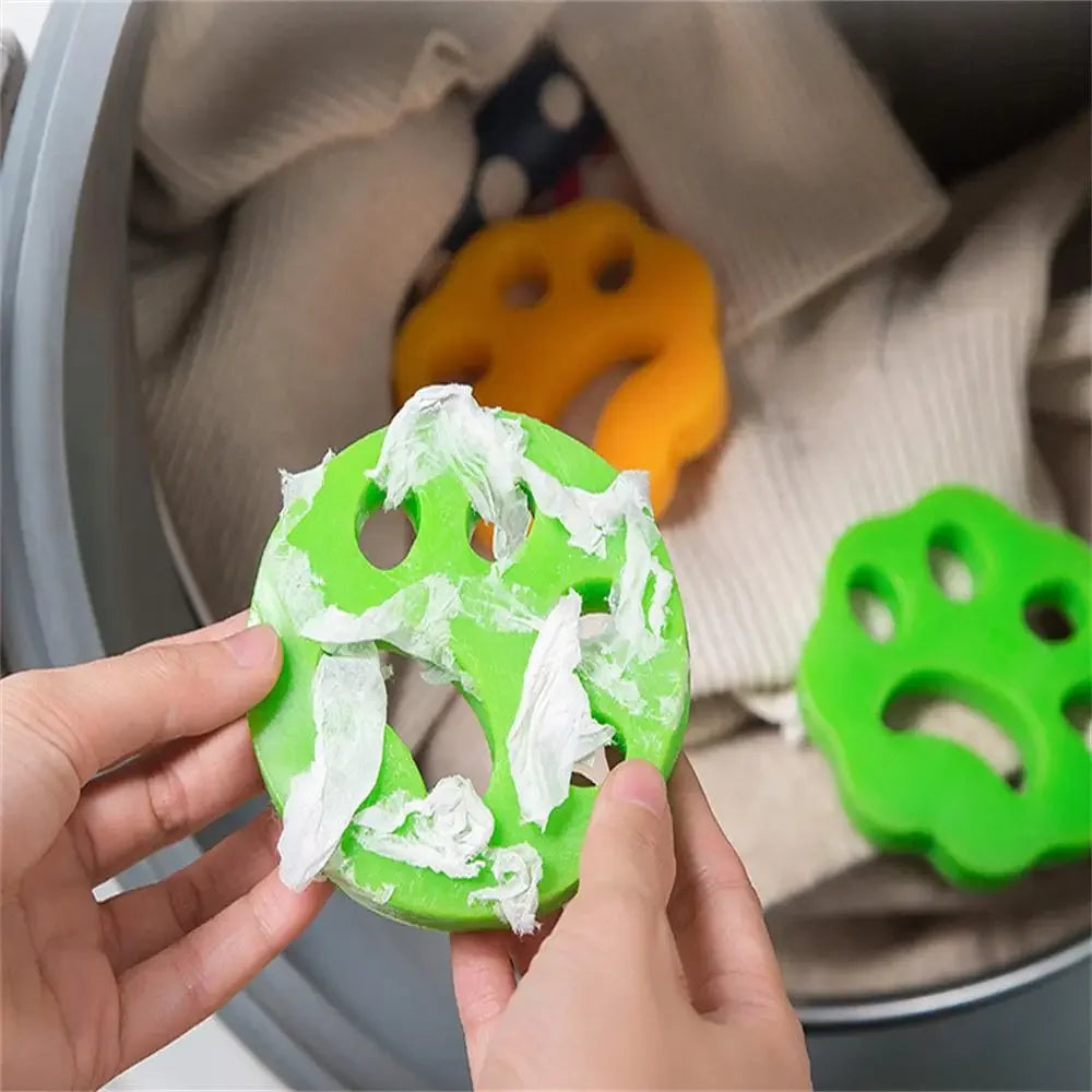 Removes Lint from Clothes Lint Dryer for Dogs and Cats Laundry Accessories Reusable Washing Machine Pet Hair Trap Trap Remover