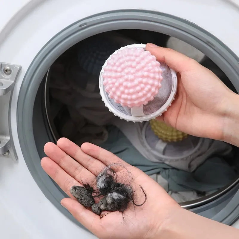 Pet Hair Remover Reusable Ball Wool Collector Cat Hair Remover Pet Fur Catcher Cleaning Tools Laundry Washing Machine Filter Bag