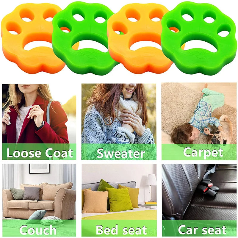 Removes Lint from Clothes Lint Dryer for Dogs and Cats Laundry Accessories Reusable Washing Machine Pet Hair Trap Trap Remover