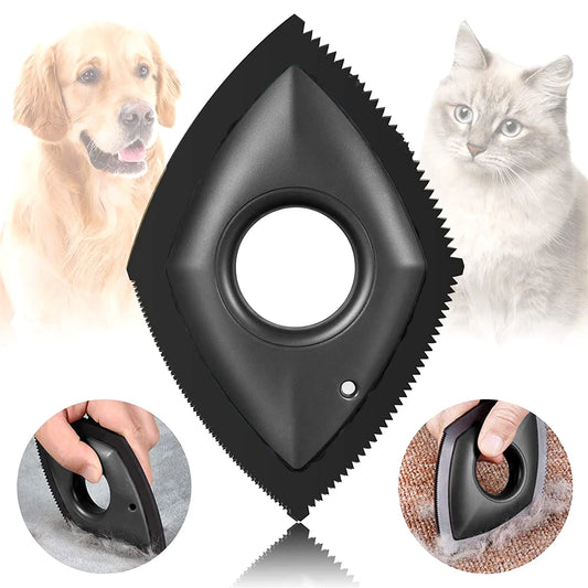Mini Pet Hair Remover Pet Hair Detailer with 4 Cleaning Modes for Couch Car Detailing Professional Dog Cat Hair Remover Brush Fur Removal Brush for Home Fabric Furniture Carpet